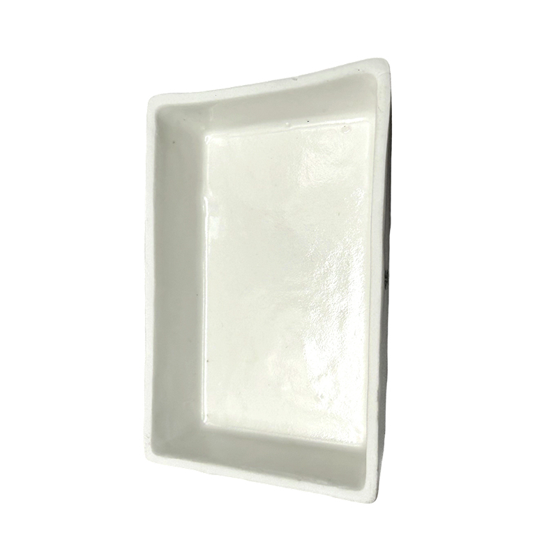 Lab use porcelain corrosion resistance porcelain combustion boat