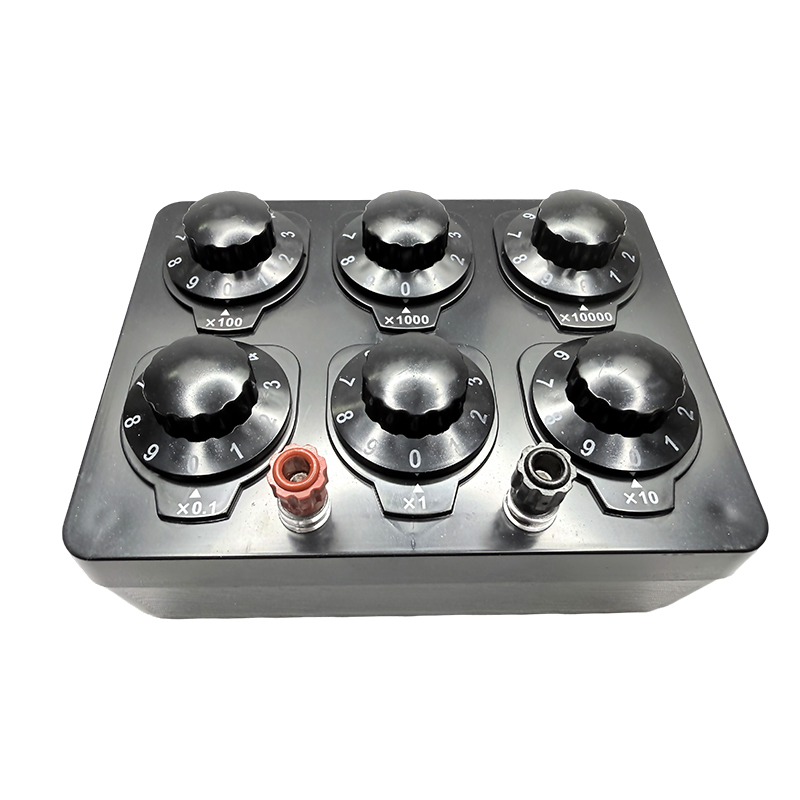 0~99999.9Ω Adjustable physical teaching experiment tools resistance box precision teaching instrument variable resistor box