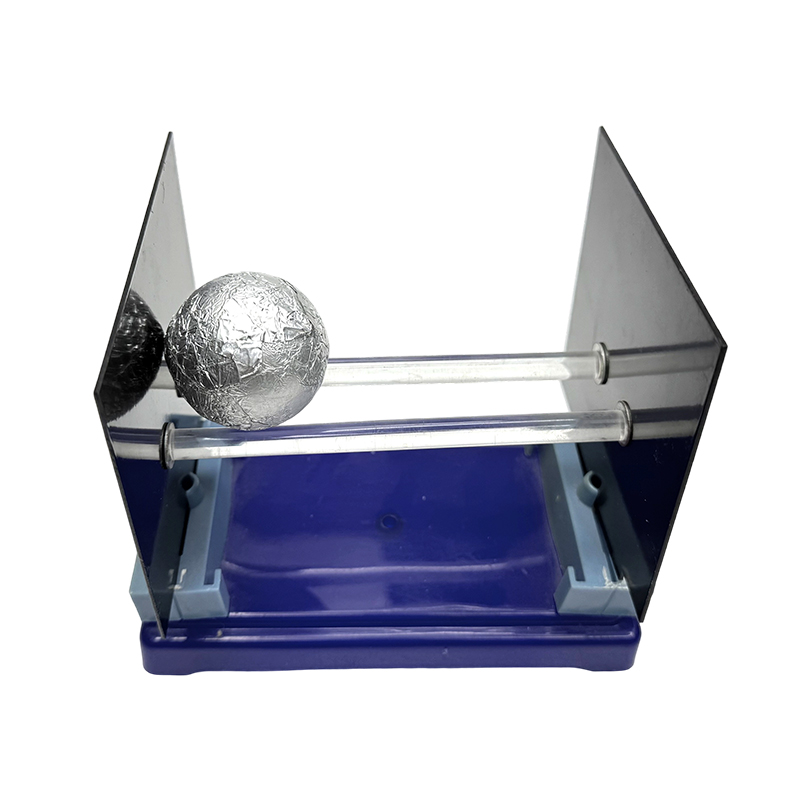 Electric charge interaction demonstrator/middle school physics / laboratory instruments