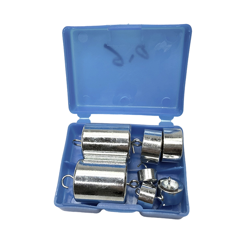 Educational hooked weight set （200g*2、50g*2、20g*2、10g*1）/school physics lab instrument science experiment and teaching kit