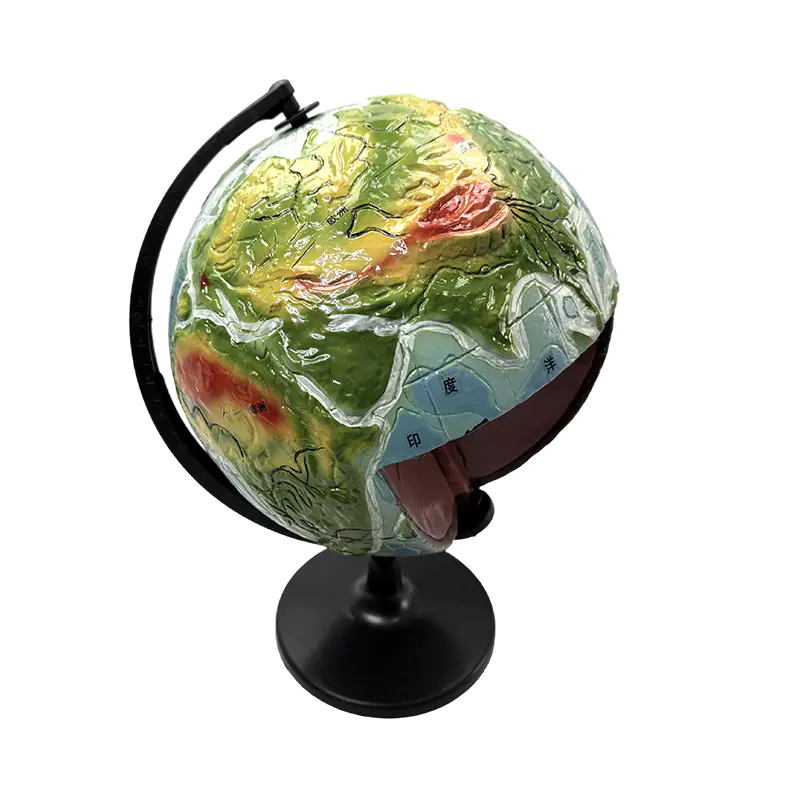 Geography education model,model of earth internal structure, earth internal structure globe model