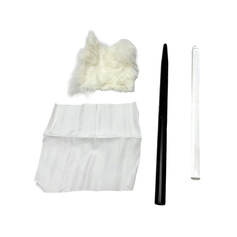 Electrostatic friction rod kit electricity testing set for electrostatic generator demonstration